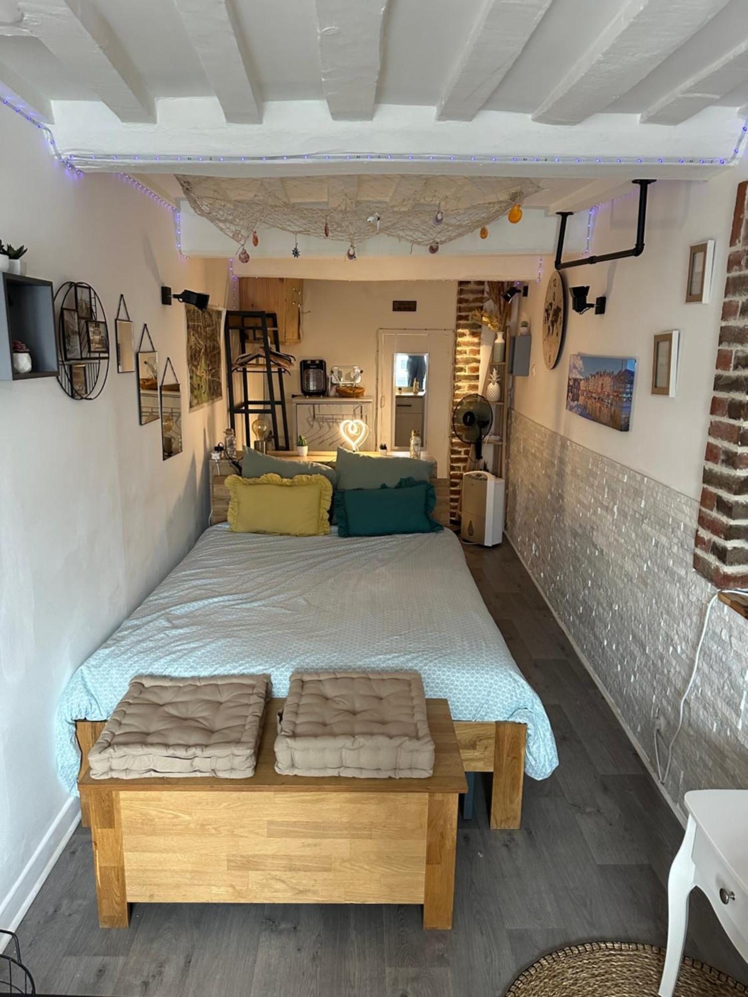 Le Ti Wi Studio En Plein Coeur Du Vieux Bassin Honfleur Esterno foto